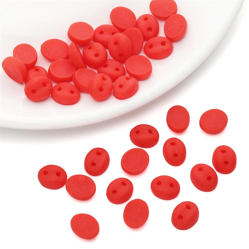 Red 9x8mm 20 pieces/pack about 6g