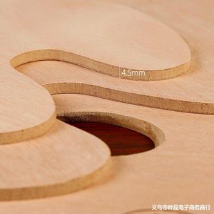Palette 4.5cm Thick High Density Oil Painting Palette Oval Acrylic Palette Square Paint Palette