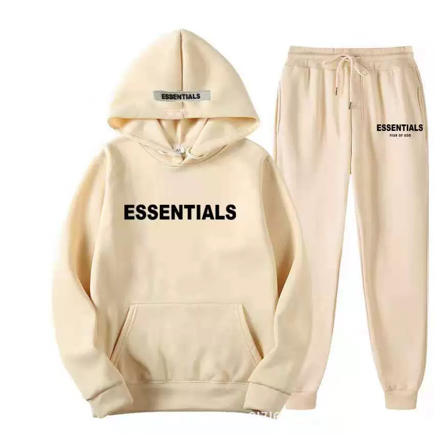 FEAR OF GOD FOG ESSENTIALS новая многониточная толстовка, модная брендовая мужская и женская толстовка с надписью