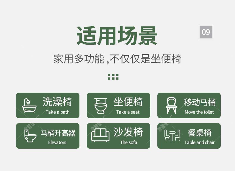 Elderly and pregnant women's toilet, household mobile toilet, bathroom anti-slip chair, reinforced foldable anti-splash toilet chair, sturdy undefined