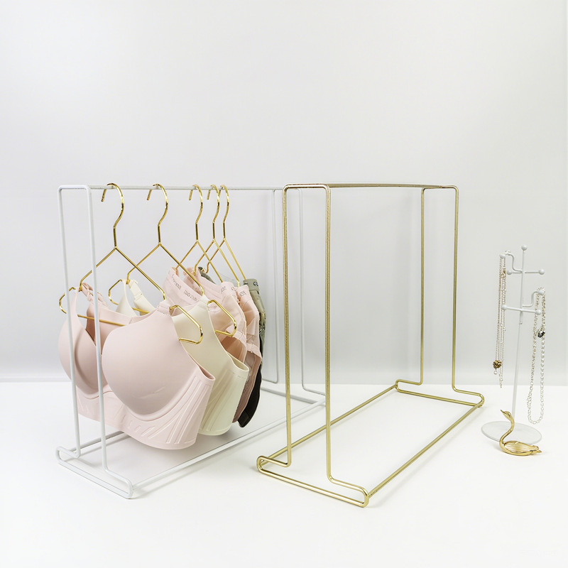 Underwear Hanger Storage Commercial Hook Display Rack Desktop Stand Window Shelf Floor-Standing Display Stand Small Rack