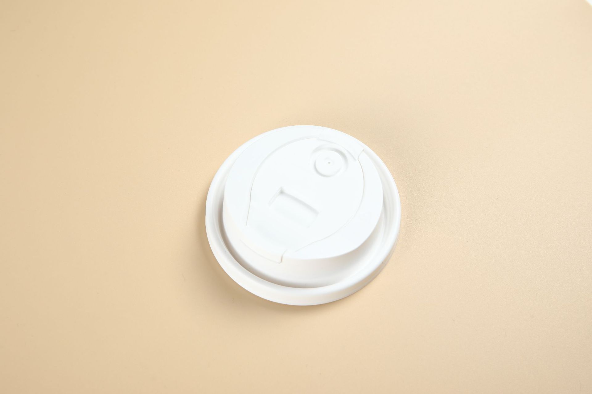 Tapa de plástico PS de calibre 80/90 para taza de café, taza de leche de soja, taza de té con leche, tapa con interruptor, tapa de rosca a prueba de fugas, tapa de botella.