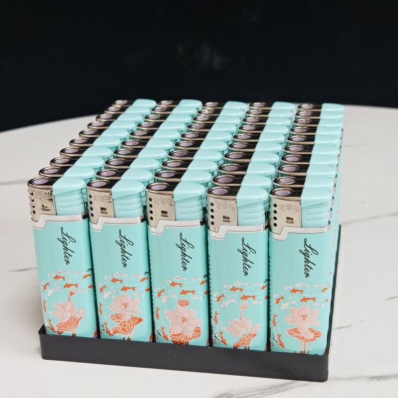 厂家直供金博弘9022包纸直冲蓝焰防风打火机便利店超市批发家耐用|undefined