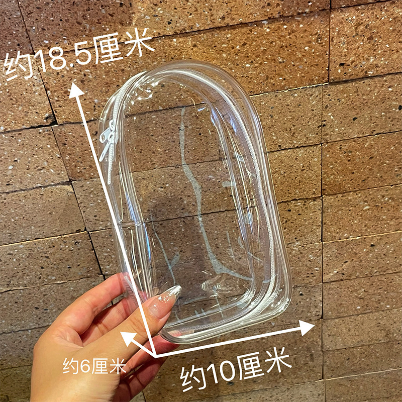 仅娃包LBB棉花娃娃搪胶娃包防尘保护套透明外出收纳防尘袋|undefined
