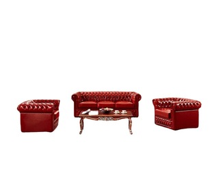Retro American Sofa Simple Classic Elegant European Pull Buckle Sofa Foshan Shunde Le from Manufacturers Selling