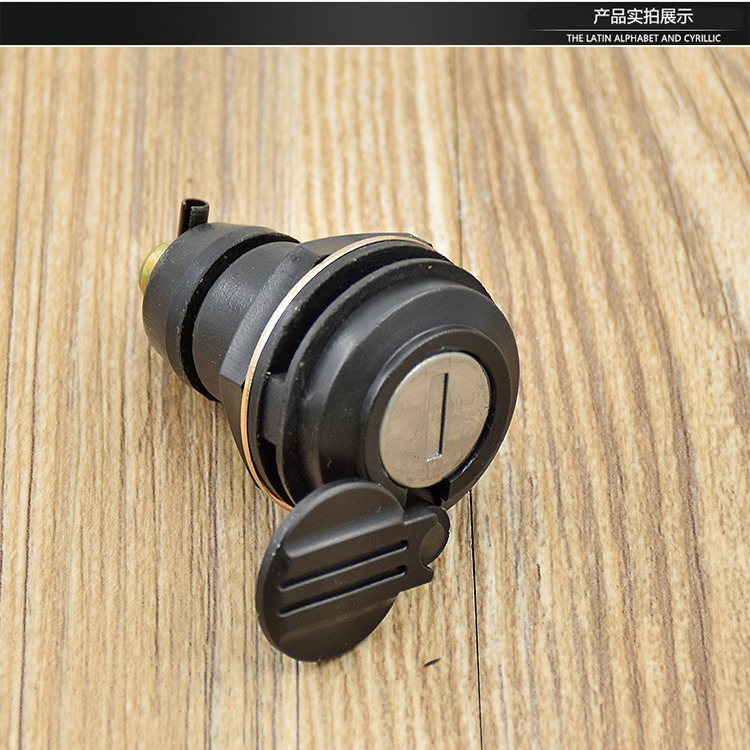 Jinbao Srz150 Full Car Lock Fuel Tank Cap Construction Motorcycle Jinhu Jym150-B Front Lock Electric Door Lock Accessories