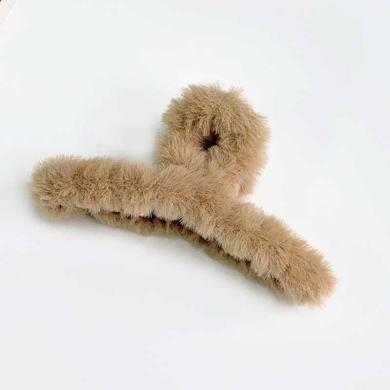 Gran clip de tiburón para el cabello, agarre fuerte, estilo simple y elegante, accesorio trasero para mujeres, proveedor directo de Yiwu