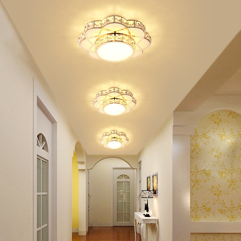Modern and simple LED corridor lights, internet celebrity entrance hall lights, balcony lights, creative ceiling lights, cloakroom lights 