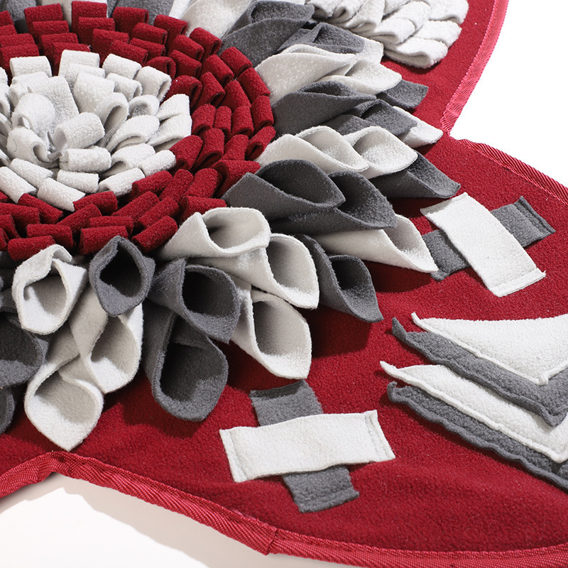 Almohadilla de comida lenta antiasfixia transfronteriza Almohadilla de olfato para mascotas Almohadilla de fieltro de descompresión para perros Almohadilla de entrenamiento físico Almohadilla de alimentación