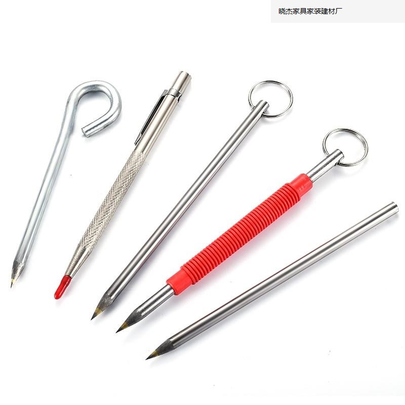 (2개) 세라믹 타일 스크라이빙 펜 금속 스크라이빙 바늘 피터 텅스텐 스틸 합금 팁 페인팅 바늘 슈퍼 하드 마커 펜 팁 스크라이빙 도구