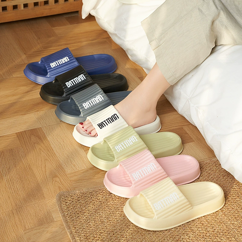 Домашние Тапочки женские летние с толстым дном Легкие мужские домашние с мягким дном ванная комната банные домашние уличные тапочки для пар