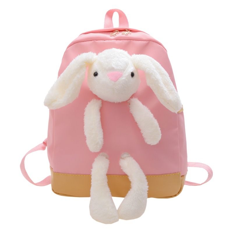 Bolso DE LOS NIÑOS 2022 primavera y verano nuevo conejo de dibujos animados muñeca mochila estudiante de la escuela primaria mochila niños y niñas lindo mochila