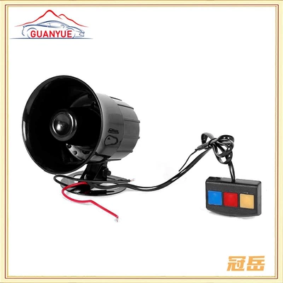 Car horn/tweeter horn 3-tone alarm horn