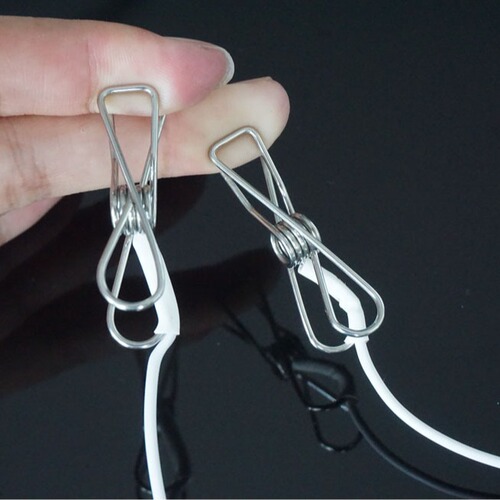 Adult erotic electric shock orgasm masturbation device for men and women, nipple clamp, labia clamp, steel wire, powerful metal clamp