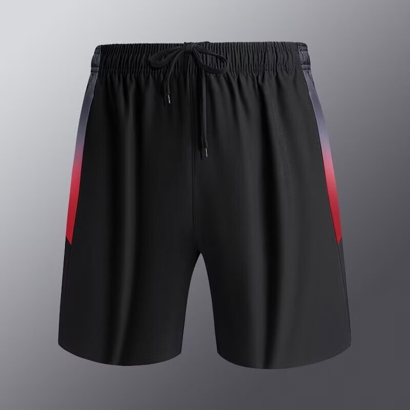Sports Shorts Men's Ice Silk Summer Fitness Basketball Pants Running Loose Breathable Quick-drying Cycling Training Shorts Trendy