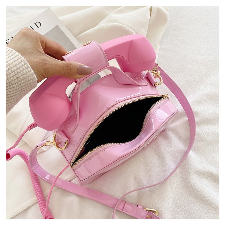 504g Weight Polyester Lining Material Zipper Closure Type Single Shoulder Strap Strap Type Circle Bag Bags Type Pu Leather Material Solid Color Pattern Vintage Style Style Round Shape Rose Red, White, Pink, Purple, Red, Yellow, Black Color Medium Size Medium Pu Leather Vintage Style Circle Bag 48