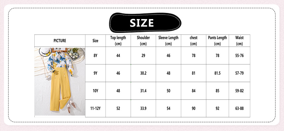 Mädchen Langarmshirt Und Hosen Set Bedruckt Für Den Herbst_voghion.com