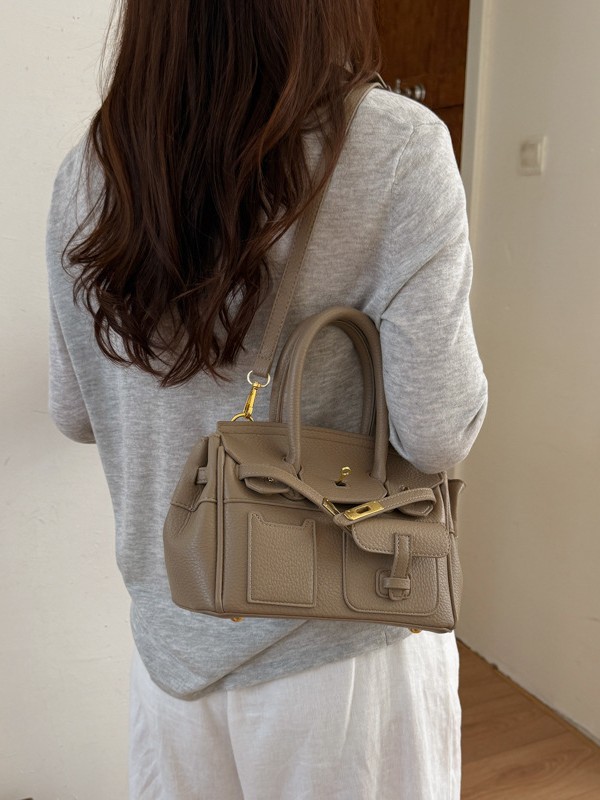 Bolso de tendencia transfronteriza de gran capacidad para mujeres 2026 nuevo retro bolso de transporte Kylie nicho bolso de hombro ligero de lujo