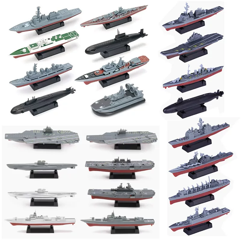 05 ship Fujian ship destroyer assembly warship model nuclear submarine 54D cruise Great Liaoning aircraft carrier toy