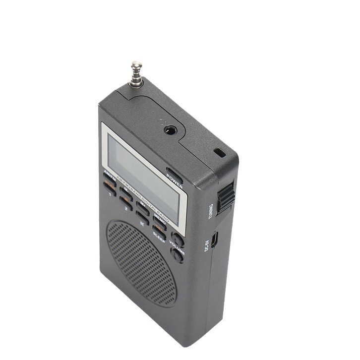 Radio portátil para aficionados Receptor de radio de aeropuerto Mini mini radio de bolsillo Walkie-Talkie