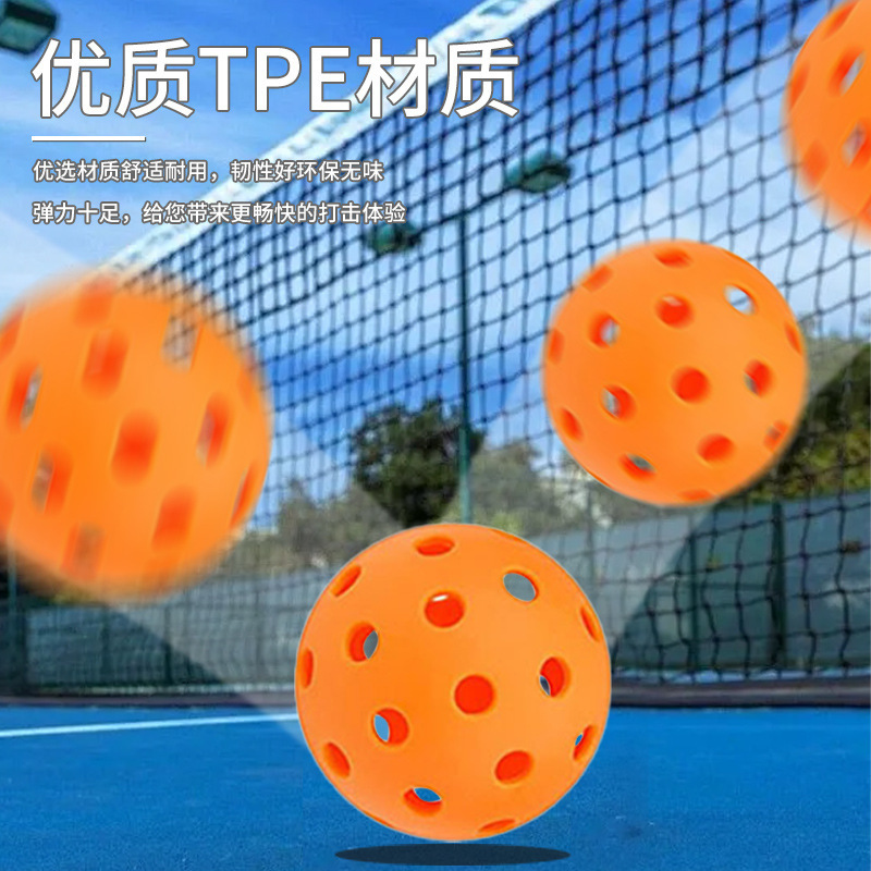 Pickleball pickleball pickball dentro y fuera de la Sala de entrenamiento con 40 hoyos y 26 hoyos.