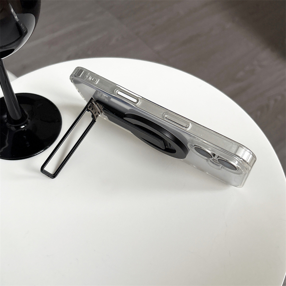 Fuente de fábrica raqueta succión magnética soporte de teléfono magsafe plegable escritorio ajustable con soporte de mano perezoso