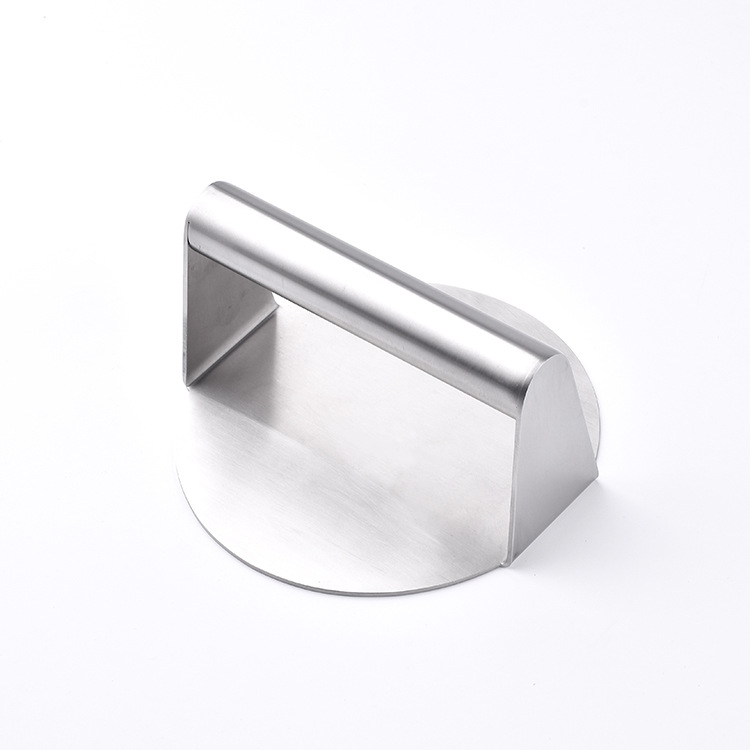 Presión de carne de hamburguesa de acero inoxidable 304 Presión de pastel manual Presión de carne doméstica Presión de carne de carne Presión de carne de hamburguesa