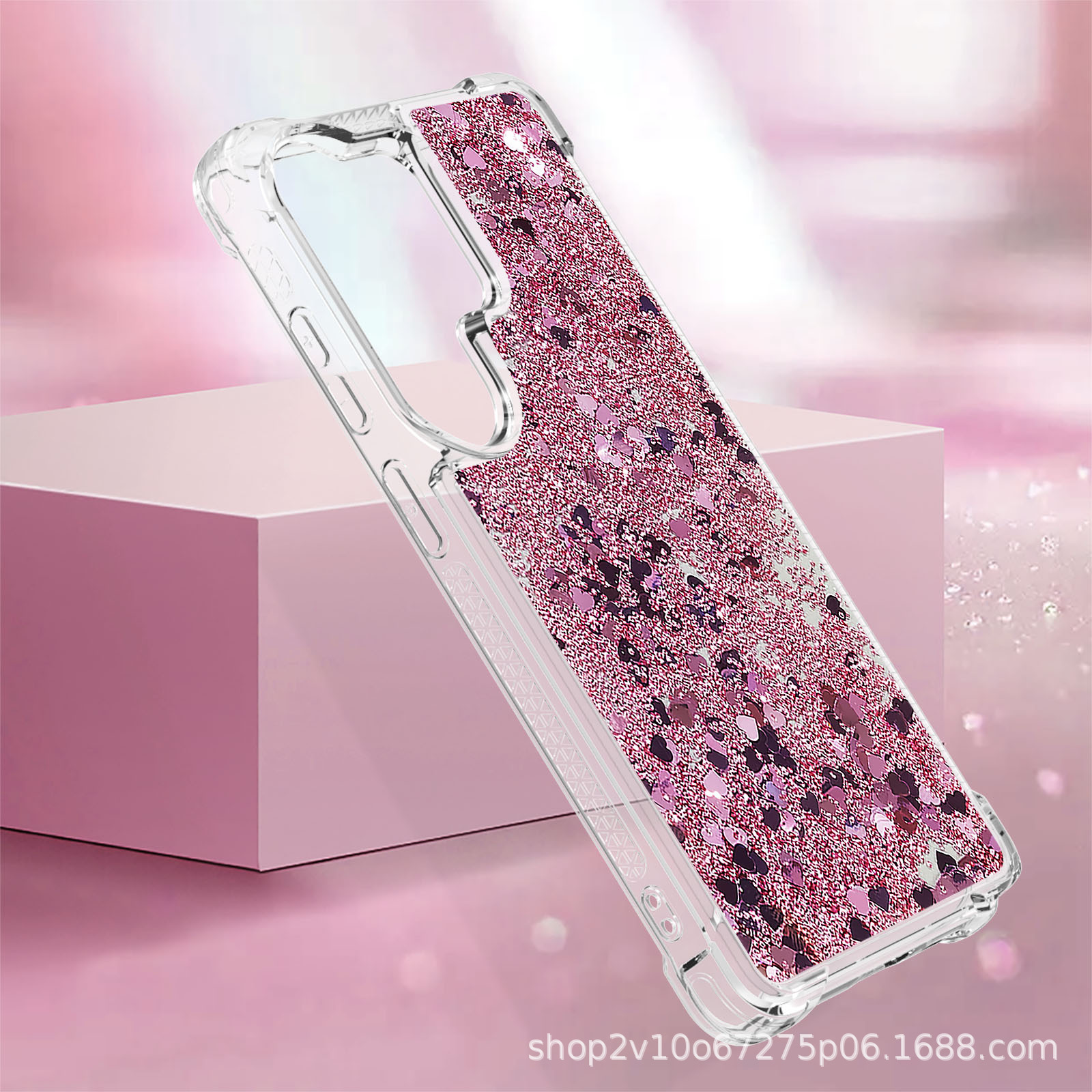 Suitable for Samsung S22 Ultra Mobile Phone Case Gpower Mobile Phone Glitter Star Anti-Fall Quicksand Cover g Play