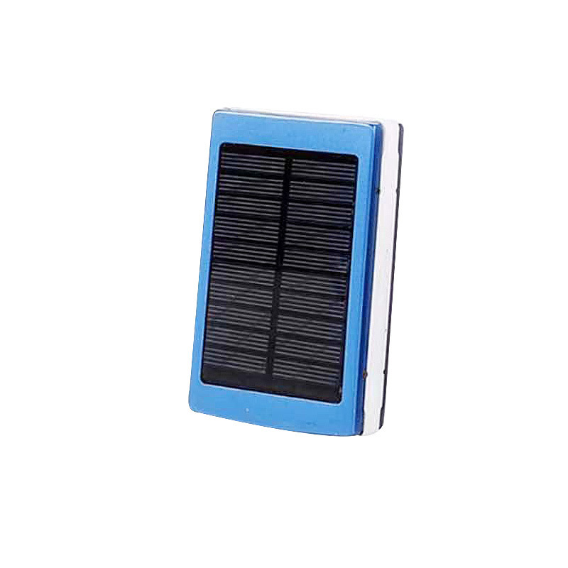 Fuente de alimentación solar portátil al aire libre viajar tesoro de carga solar de doble agujero compartido gran capacidad