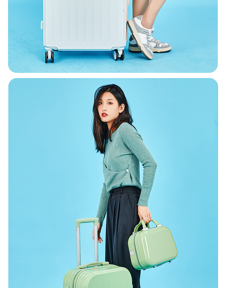 2-in1 travel luggage set 777 SET-Fashion Package Waterproof, shockproof, sturdy, and durable,20/22/24/26/28 inch ,carry-on suitcases