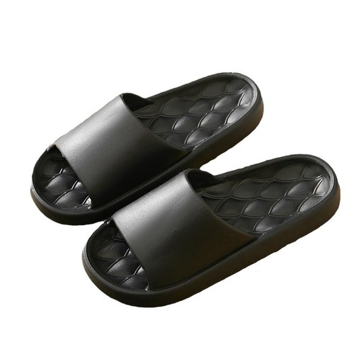 Factory Wholesale Dropshipping Mud-Slapping Slippers for Women Summer Home Use Quick-Drying Anti-Slip Bathroom Shower Slippers Thick Sole for Men