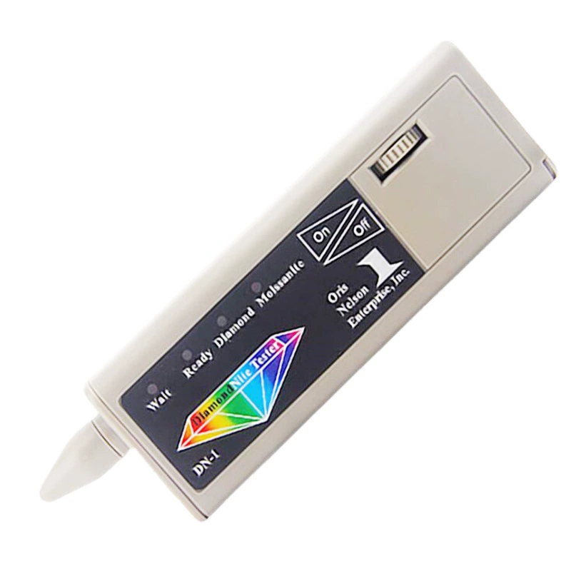 Шэньчжэнь поддерживает цельную доставку, нейтральный английский измеряемый дискриминатор с муассанитом и бриллиантами ND-1