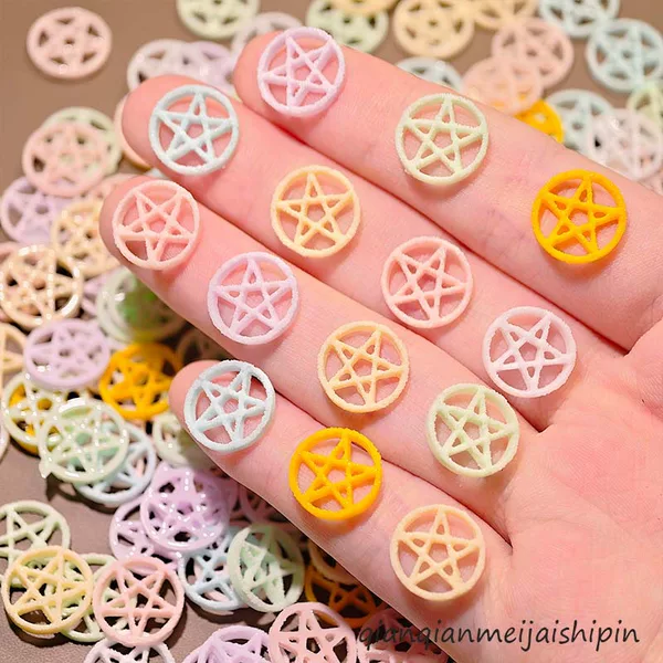 Trending dopamine magic circle planner, cream glue, guka photo frame, slime filler DIY