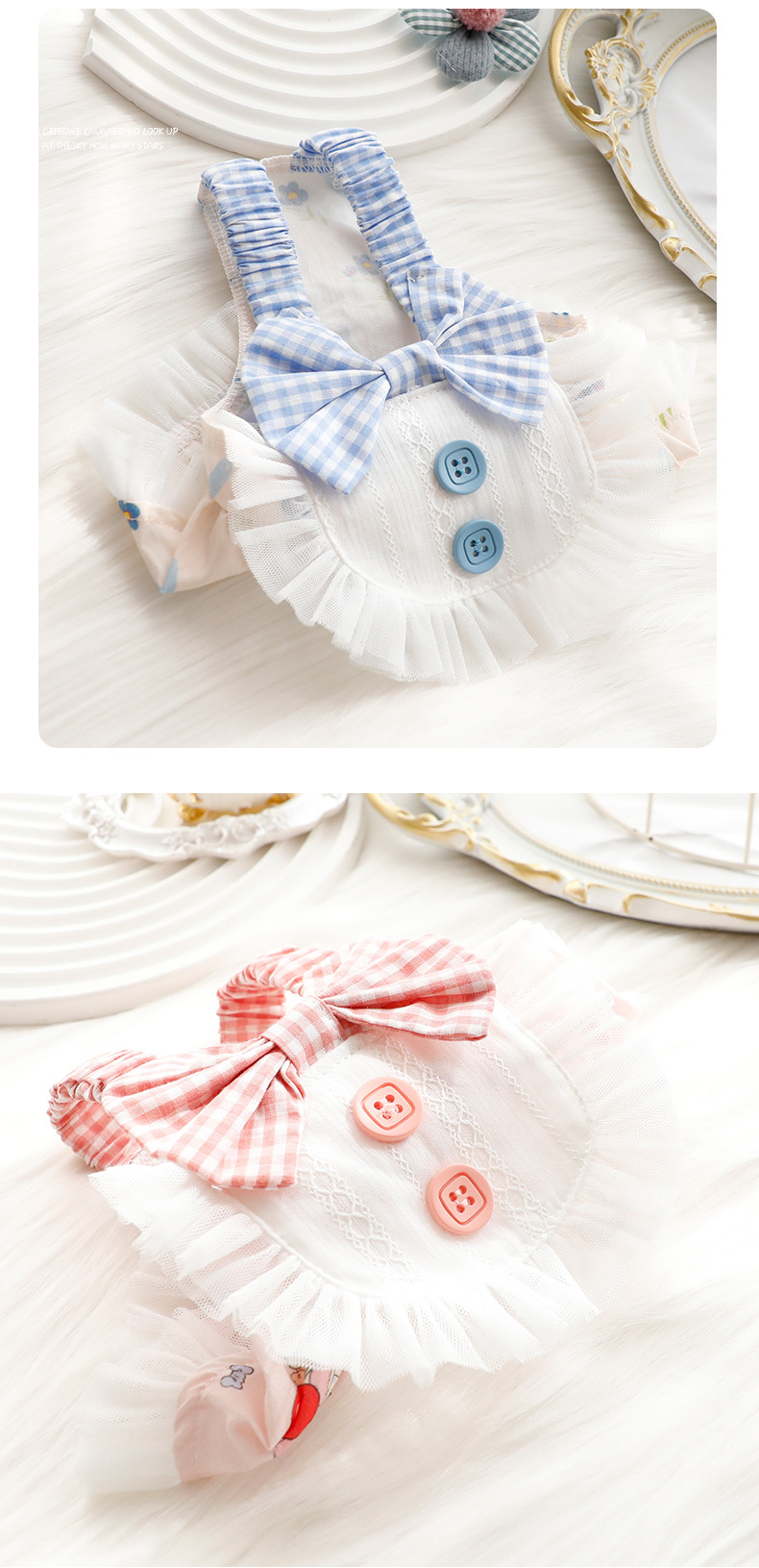 Mint Green Small Plaid Dress 4