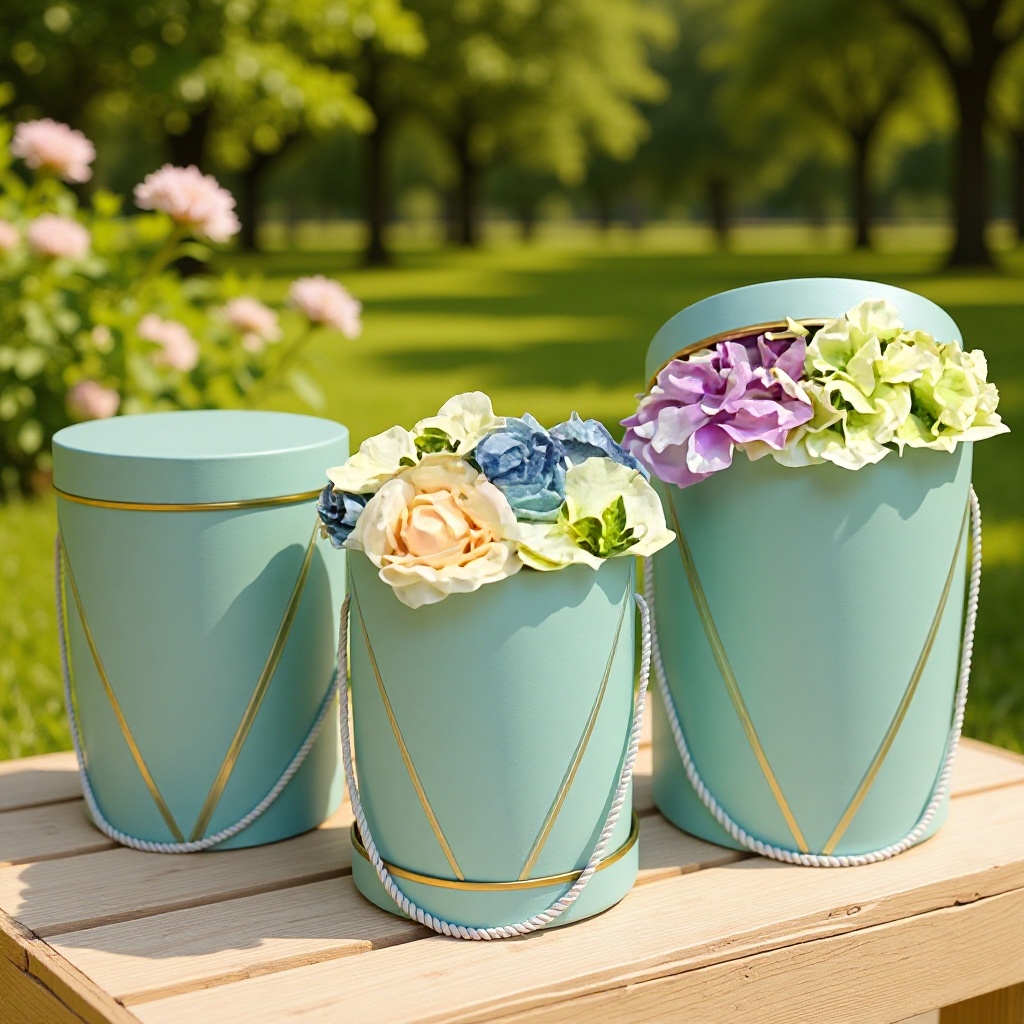 花盒礼物包装盒纸板工艺礼品盒的包装生产定制情人节礼品包装