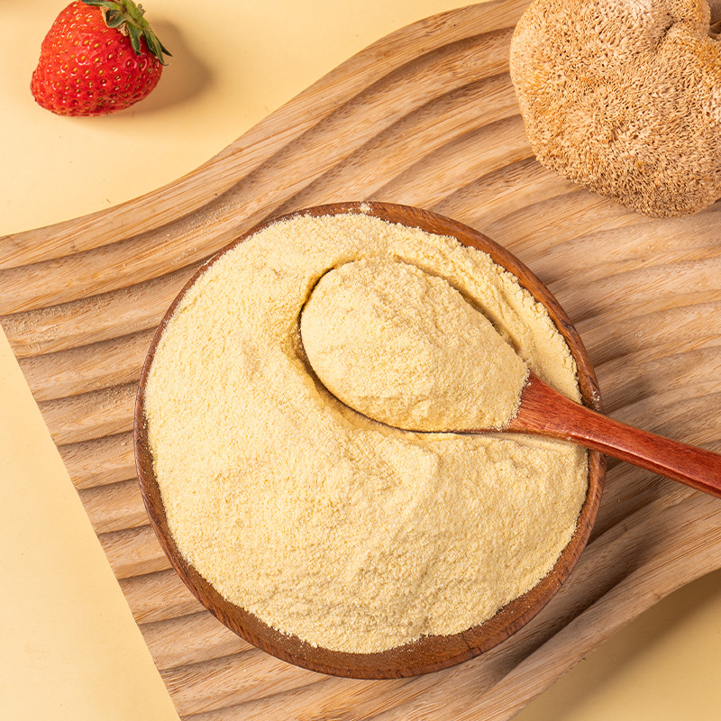 Source manufacturer Reishi mushroom millet pumpkin powder 500g/can instant meal replacement porridge for breakfast, available for wholesale