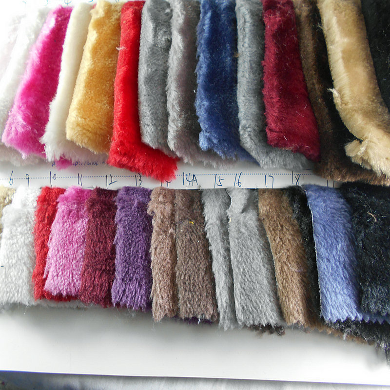 现货600平毛仿小兔毛 优质超柔平毛秋冬鞋材服装毛绒玩具坐垫面料