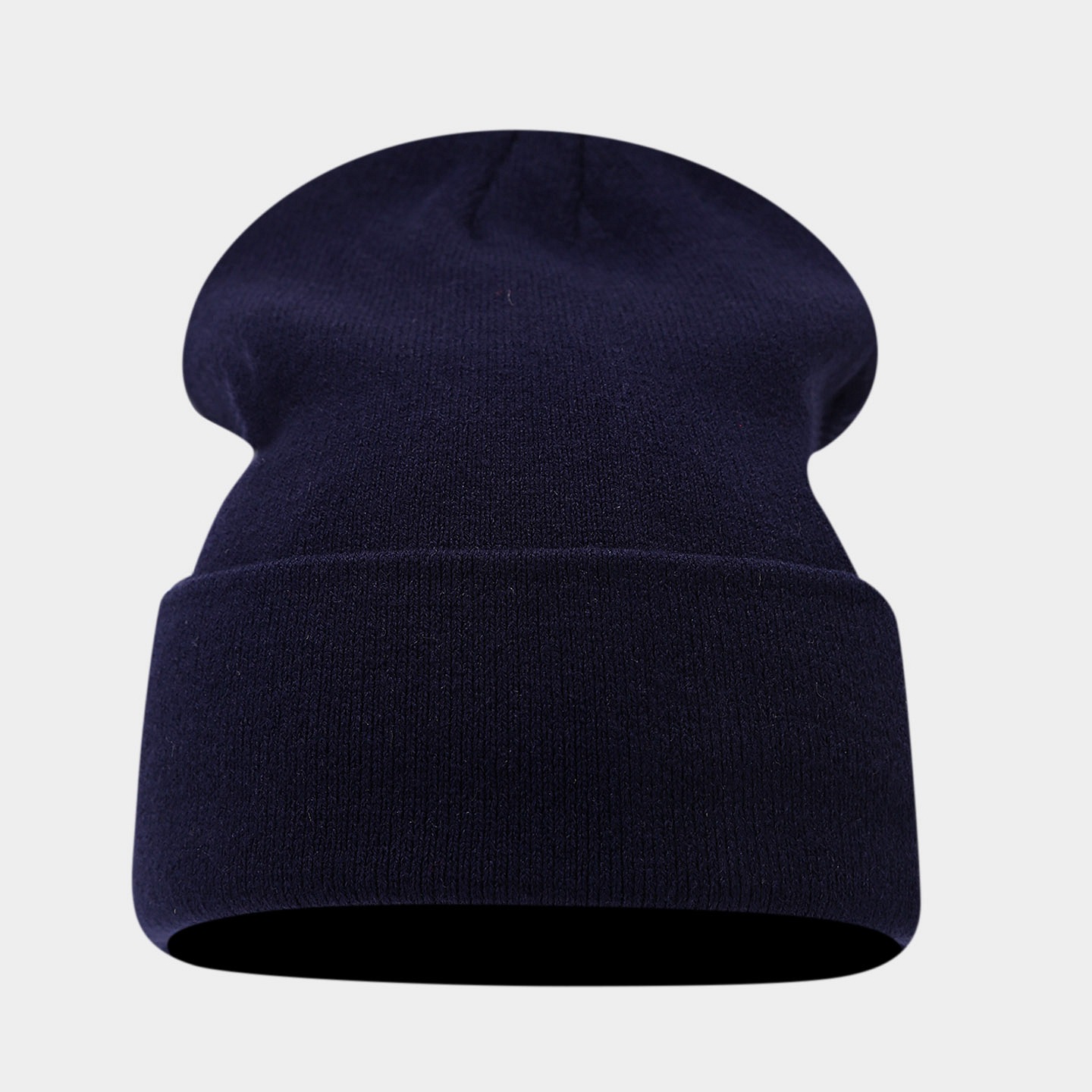Coreano de alta elasticidad, gorra de lana simple, gorra de punto caliente, gorra de estilo japonés de color sólido sin bordes para hombres y mujeres