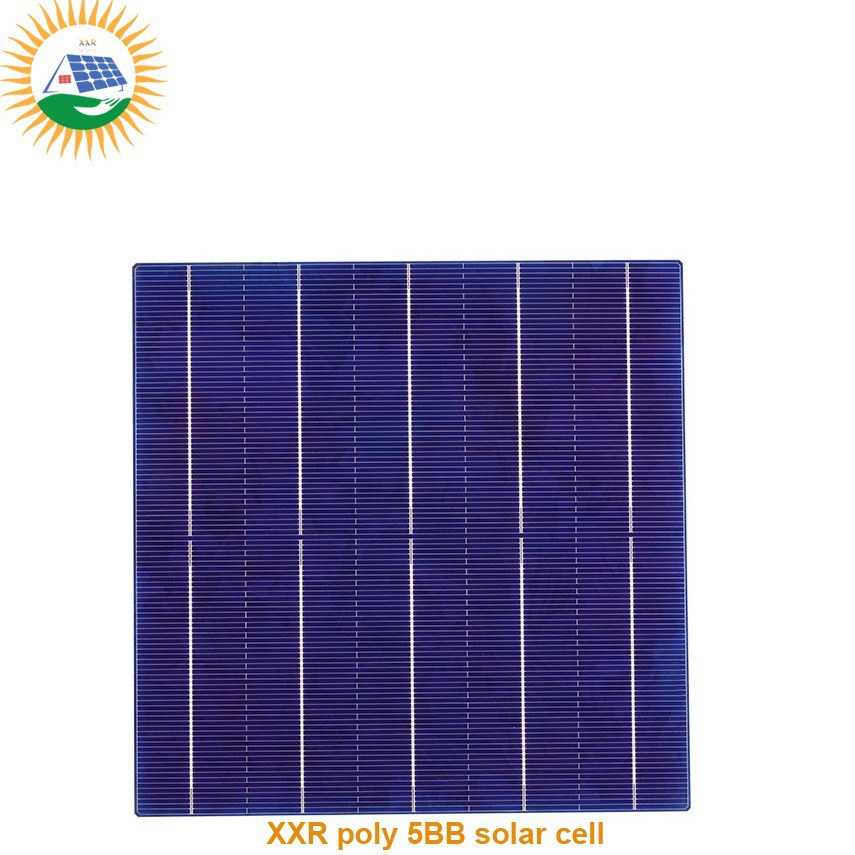 低价销售台湾多晶硅156mm5BB 18%-18.9%高效电池片适用于太阳能板