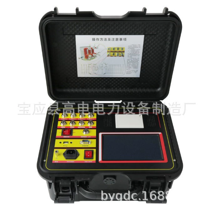 Тестер механических характеристик высоковольтных выключателей с ЖК-дисплеем, комплексный тестер высоковольтных выключателей
