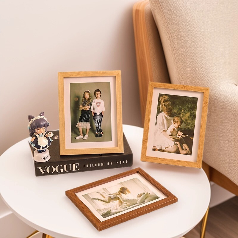 Wooden Photo Frame for Tabletop or Wall Hanging A44K Framed Sketch and Oil Painting Frame 5inch Wooden Photo Frame with a High-End Feel Wooden Photo Frame for Tabletop or Wall Hanging A44K Framed Sketch and Oil Painting Frame 5inch Wooden Photo Frame with a High-End Feel