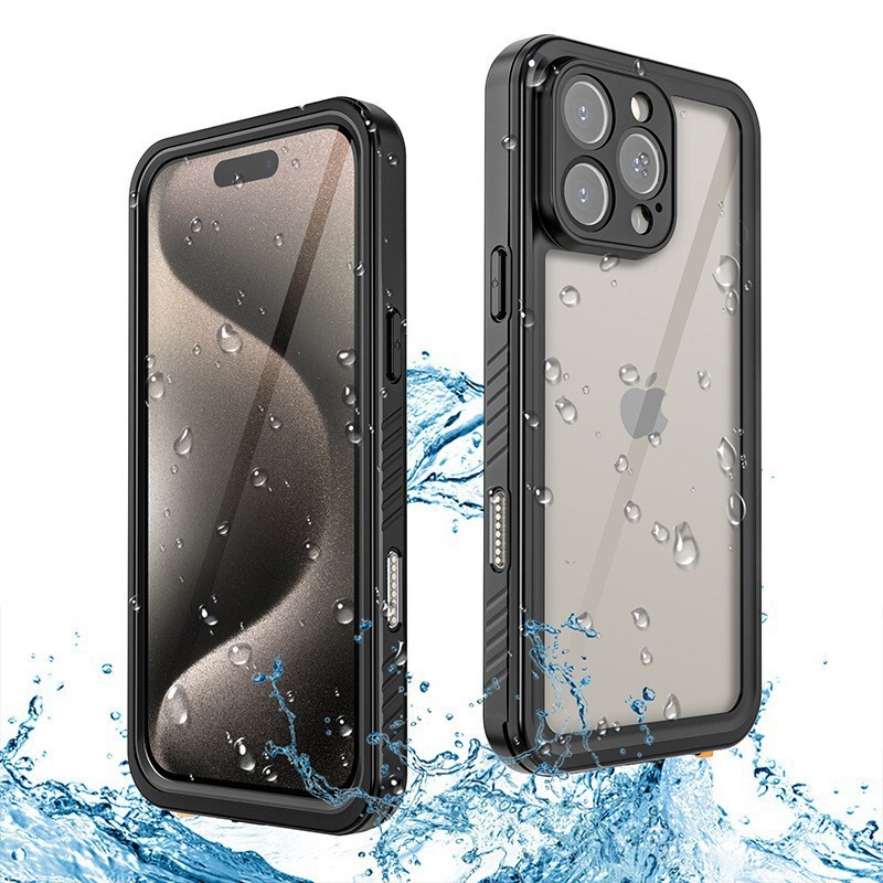 Suitable for iPhone 16 Promax Sealed Waterproof Phone Case, Apple 17 Pro Dustproof and Drop-Proof Protective Case 16 Suitable for iPhone 16 Promax Sealed Waterproof Phone Case, Apple 17 Pro Dustproof and Drop-Proof Protective Case 16
