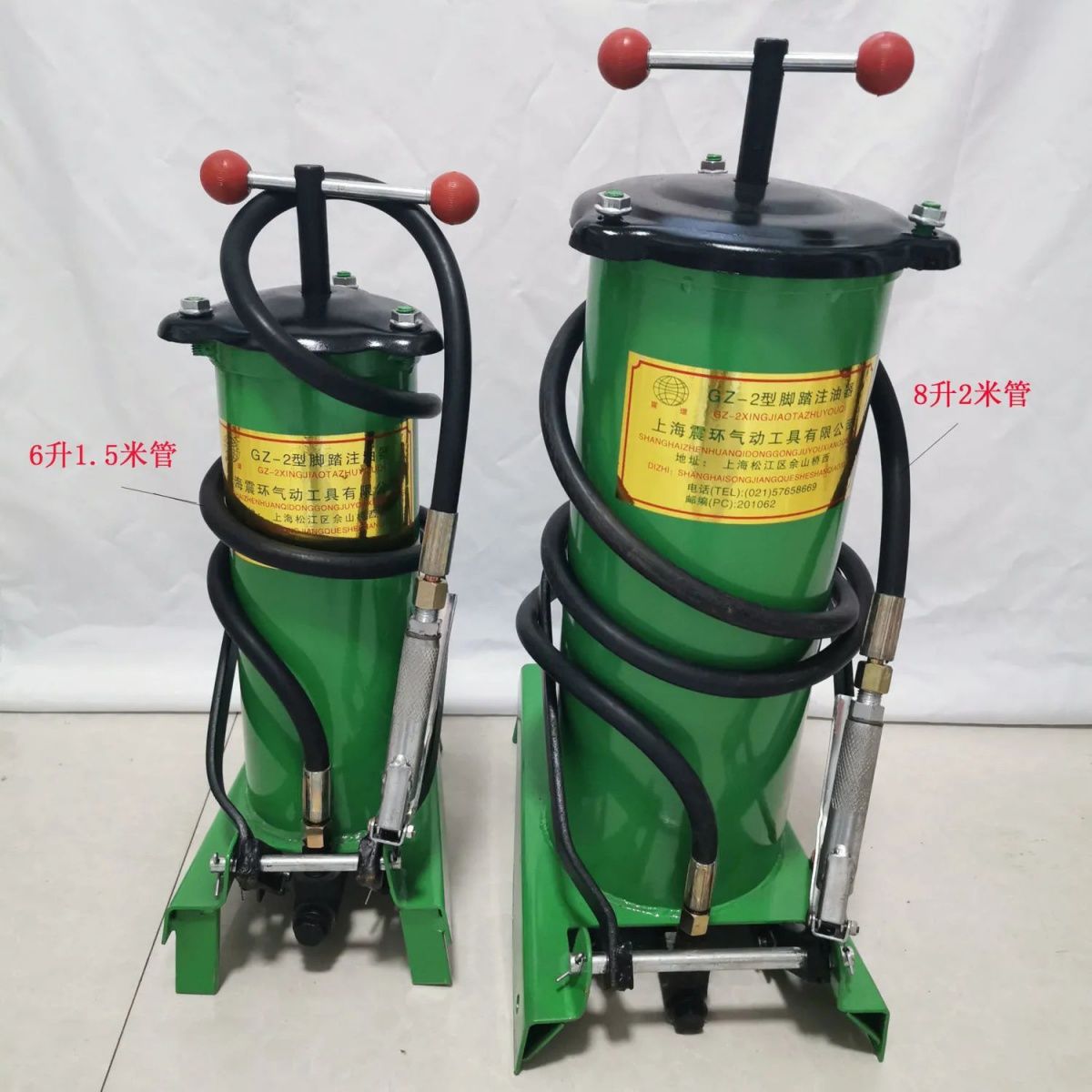 脚踩式黄油枪黄油加注器脚踩式高压黄油机黄油枪万向枪头其它其他