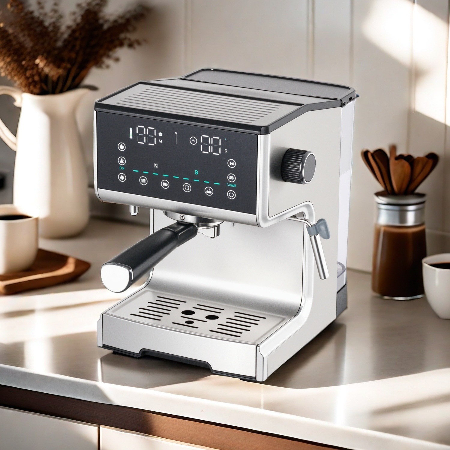 Máquina de café a presión italiana instantánea de extracción de alta presión 20BAR