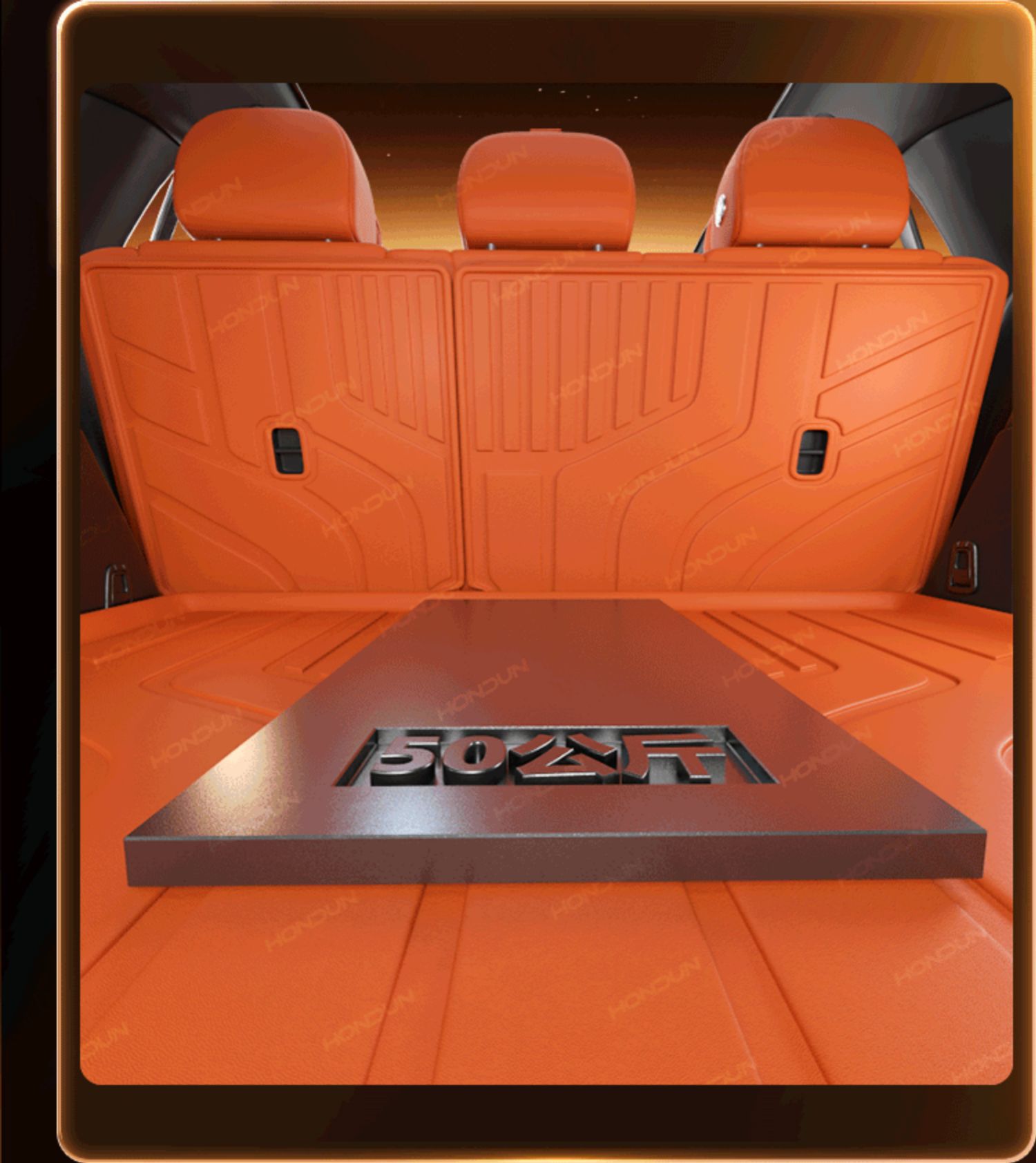 Suitable for Zeekr 7X Trunk Mat Tpe 2025 Model Car Interior Trunk Mat Modification Decorative Accessories Foot Mat Supplies