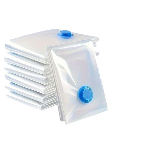 Transparent blue edge vacuum compression bag travel storage bag quilt clothes cotton quilt vacuum storage