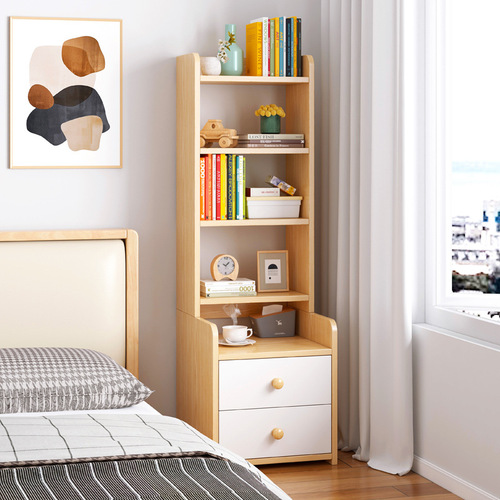 Bedside table simple modern bedroom elevated ins style multifunctional bedside cabinet small storage simple storage rack