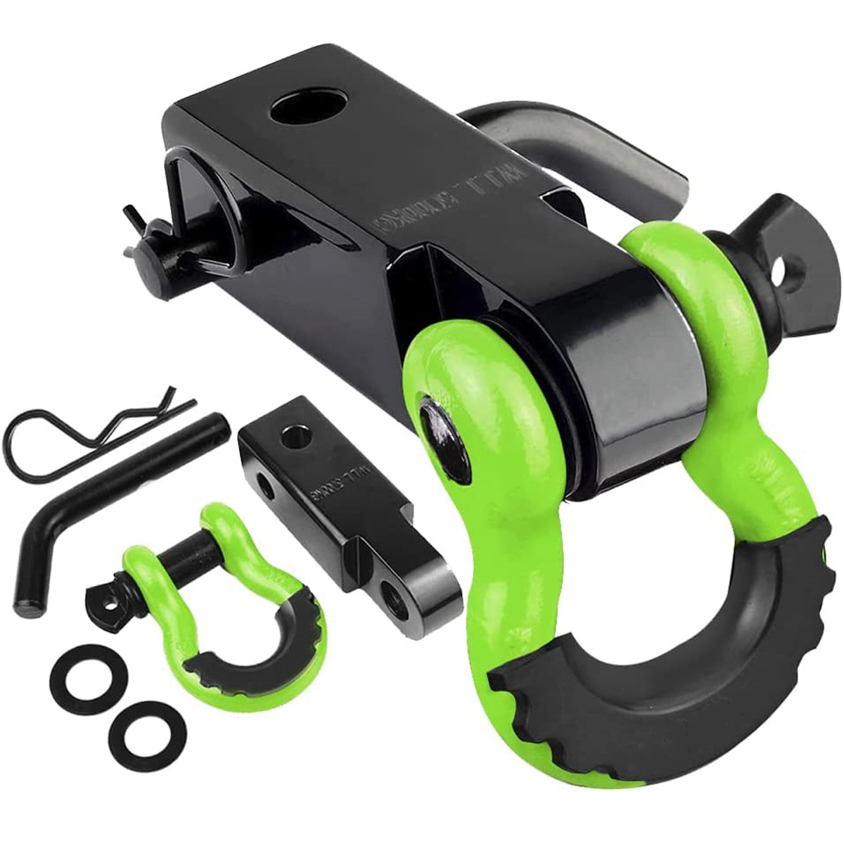 越野车拖车臂拖车卸扣 汽车配件拖车带卸扣 美式马蹄形卡扣