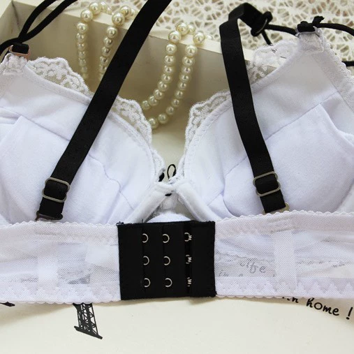Underwear, set, sexy push up bra, European style, with embroidery