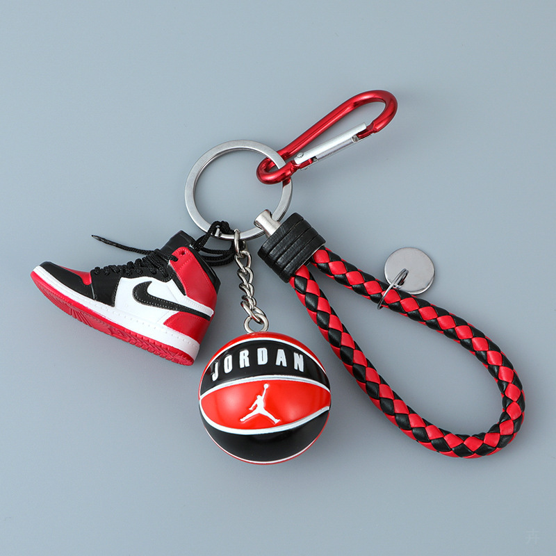 Basketball Creative Sneakers Keychain Pendant Multifunctional Bag Pendant New Keychain Souvenir
